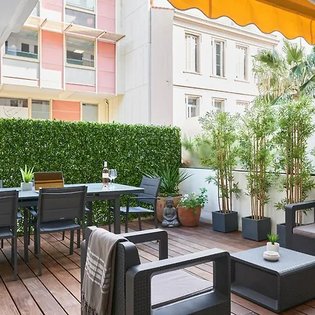 アパート Center, 110m2, 3br & 3bth, Terrace カンヌ